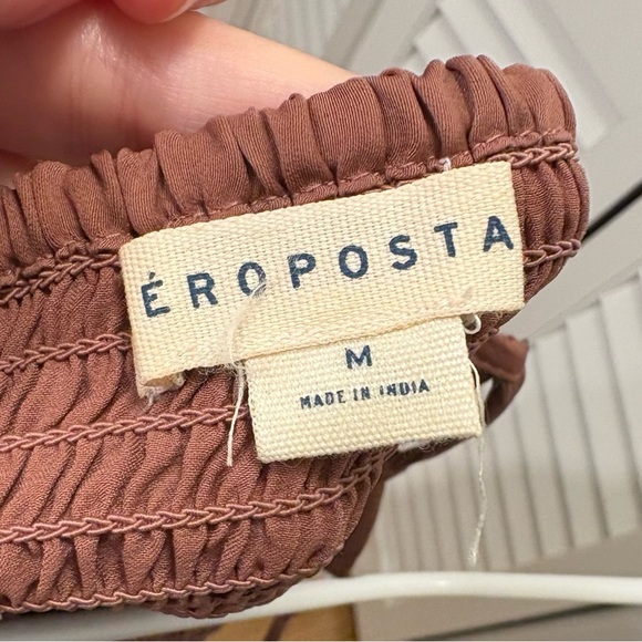 Aeropostale Satin Lace Trim Cami Mauve Size M Lace Cami Going Out Top Coquette - Picture 5 of 5